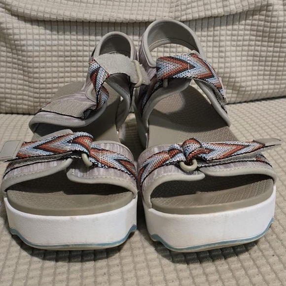 Muk Luks Gray Sandals with Slip-On Design - Picture 1 of 5
